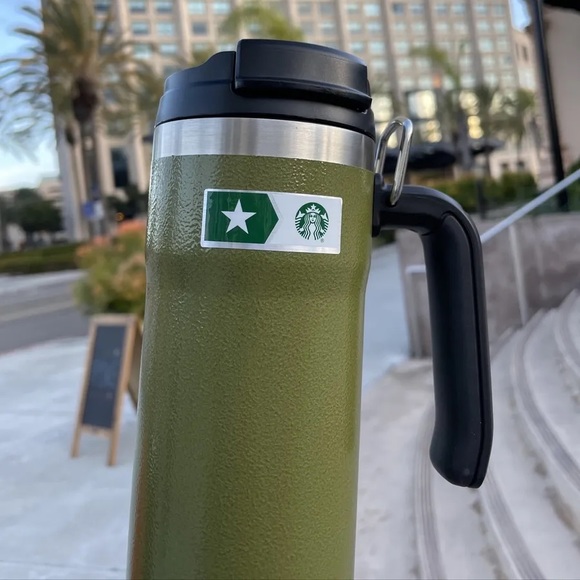 NEW Starbucks Stanley 2024 army/military cup - Picture 2 of 8